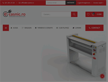 Tablet Screenshot of e-casnic.ro